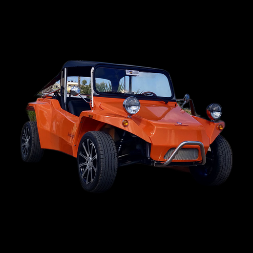 Buggy de plage 3D gratuit orange realiste