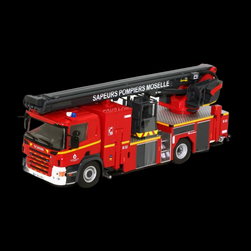 Camion pompier echelle 3D gratuit realiste