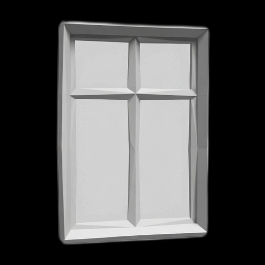 Panneau mural 3D gratuit style porte classique