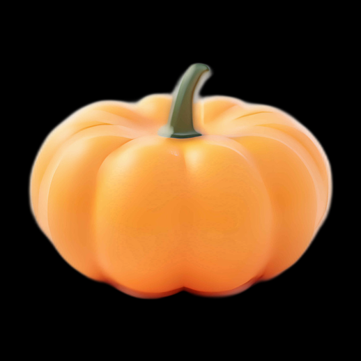 Citrouille 3D Orange et Verte