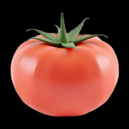 Tomate rouge, asset 3D réaliste