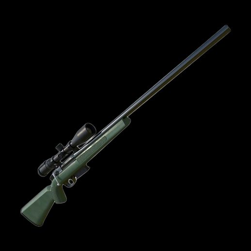 Fusil sniper 3D gratuit avec lunette réaliste