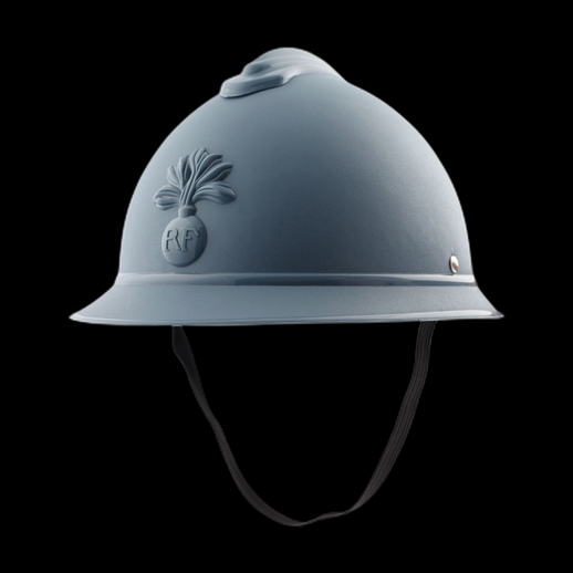 Casque colonial militaire 3D gratuit blanc - modele 3D gratuit