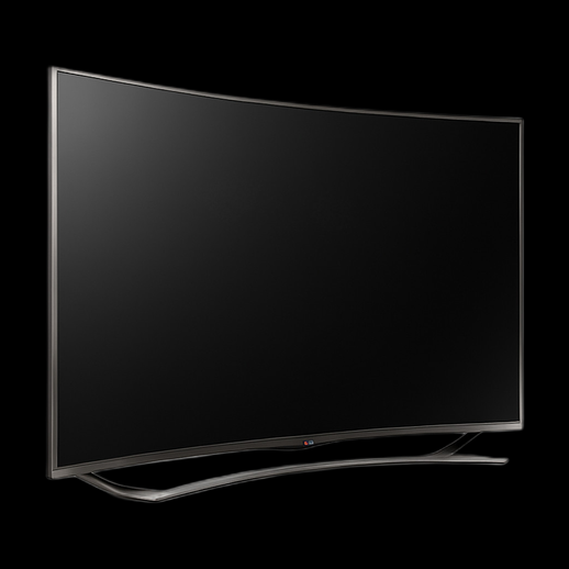 Téléviseur incurvé LG en 3D