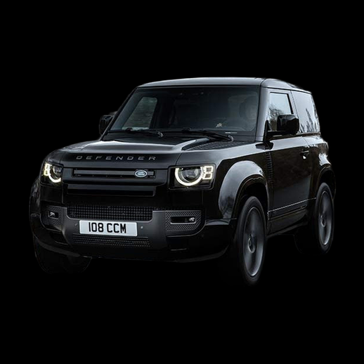 Land Rover Defender 90, noir