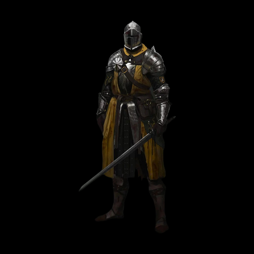 Chevalier medieval arme modele 3D gratuit