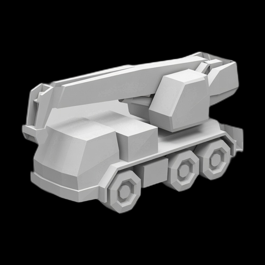 Camion de pompiers 3D gratuit avec echelle
