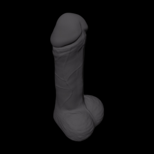 Modele 3D gratuit penis realiste detaille