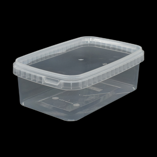 Boite plastique transparente 3D gratuit avec couvercle