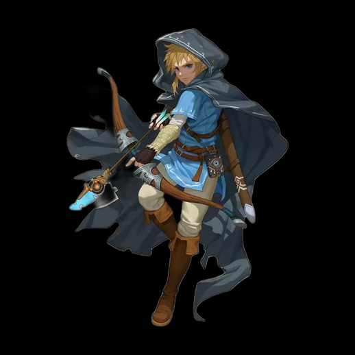 Archer fantasy 3D gratuit avec cape et arc - modele 3D gratuit