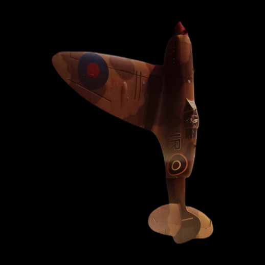 Avion de chasse Spitfire 3D gratuit