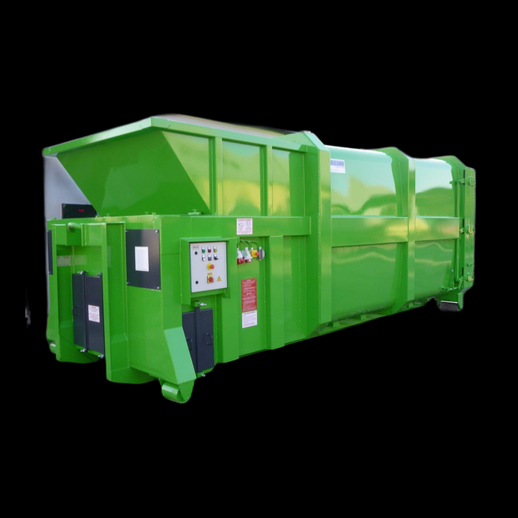 Compacteur de dechets industriel 3D gratuit - modele 3D gratuit