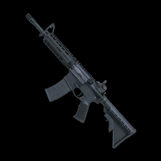 Modèle 3D fusil d'assaut AR-15