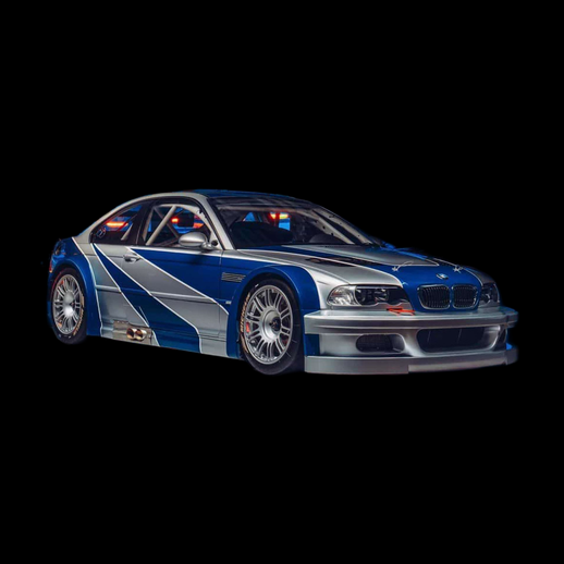 Voiture course BMW M3 3D gratuit
