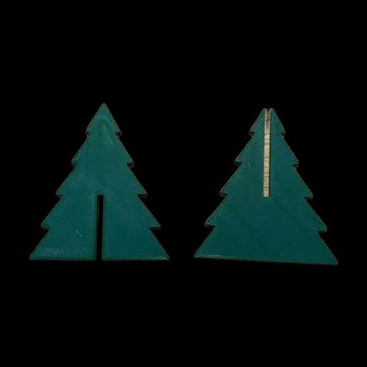 Arbres de Noël 3D en bois