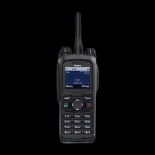Talkie-walkie radio portable 3D gratuit noir