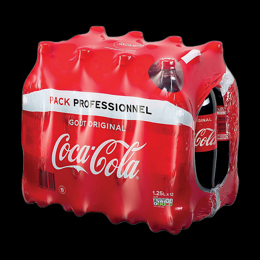 Pack Coca-Cola bouteilles 3D gratuit emballage