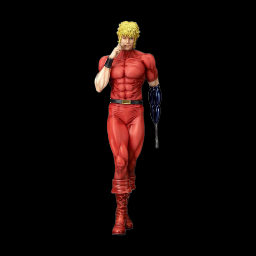 Personnage heros 3D gratuit bras cybernetique