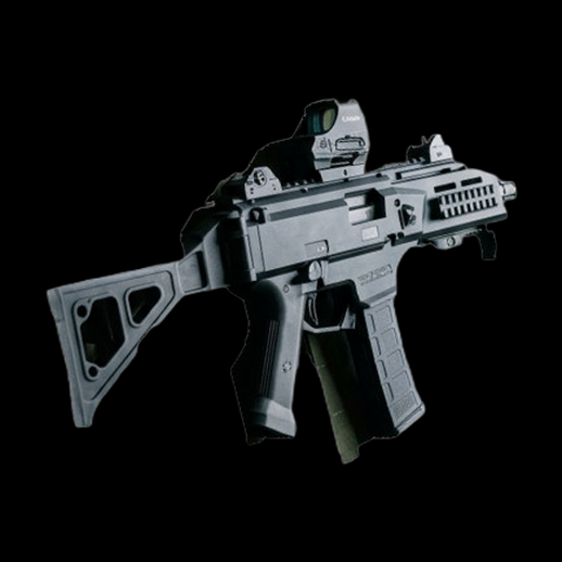 Fusil tactique 3D gratuit avec viseur moderne - modele 3D gratuit