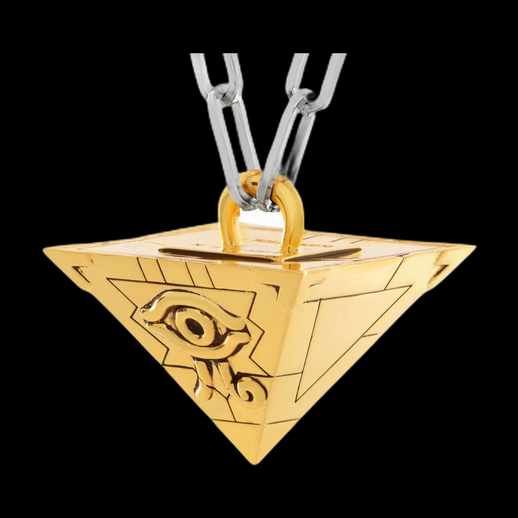 Pendentif pyramide mystique 3D gratuit or