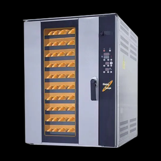 Four professionnel boulangerie 3D gratuit avec plateaux