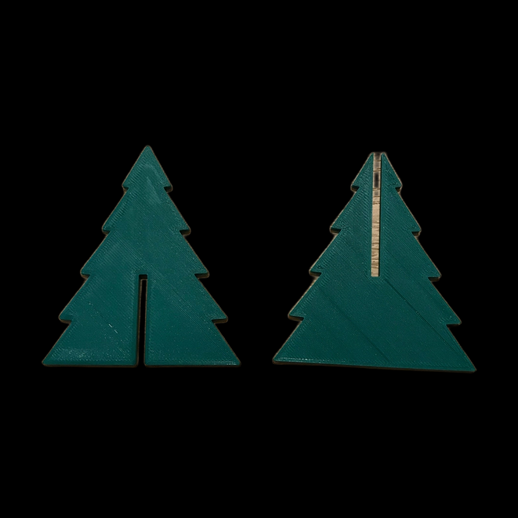 Arbres de Noël 3D modulaires