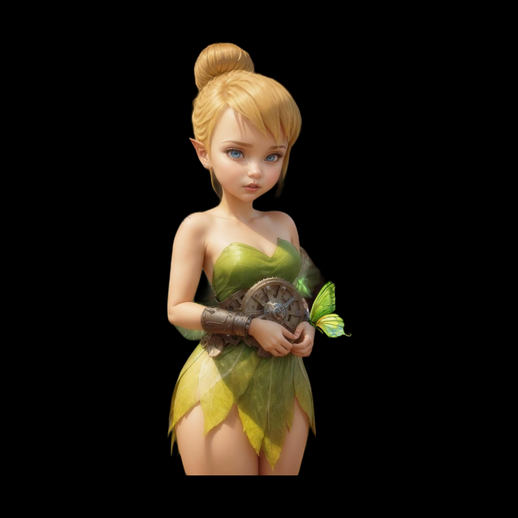 Fee 3D gratuit personnage fantasy avec ailes