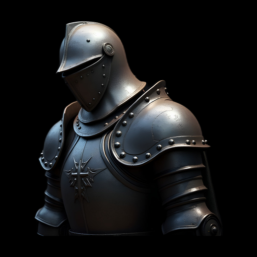 Armure de chevalier médiéval 3D