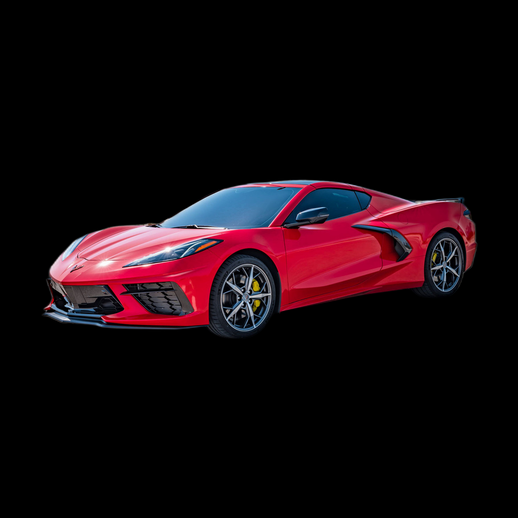 Voiture sport rouge 3D gratuit realiste