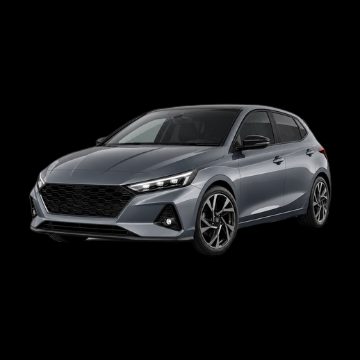 Voiture compacte moderne 3D gratuit gris - modele 3D gratuit
