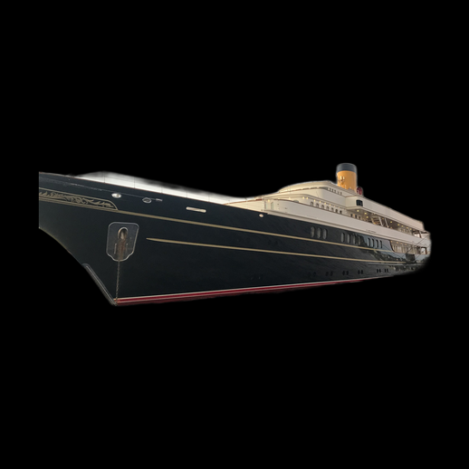 Paquebot transatlantique 3D gratuit style Titanic
