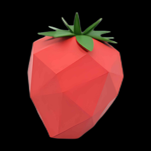 Fraise polygonale 3D
