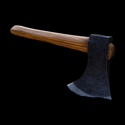 Hache avec Manche en Bois
