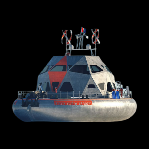 Station polaire flottante 3D gratuit Tara