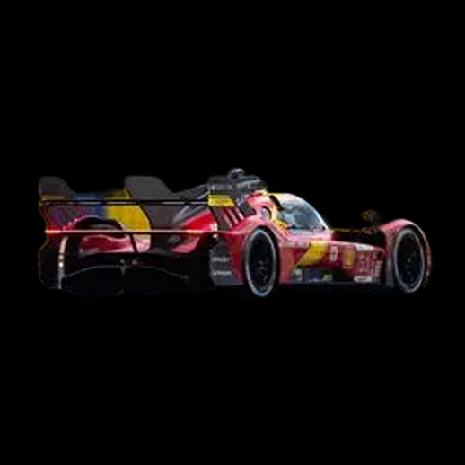 Voiture prototype course 3D gratuit rouge