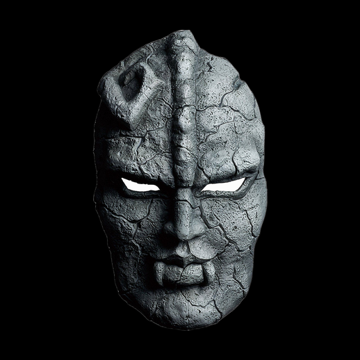 Masque pierre fissure 3D gratuit realiste