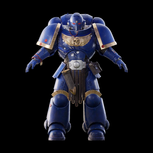 Soldat futuriste en armure 3D gratuit