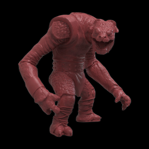 Creature monstre humanoide 3D gratuit detaille