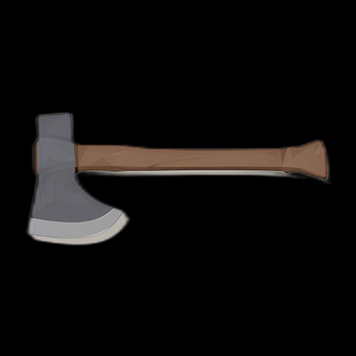 Axe asset 3D cartoonish style