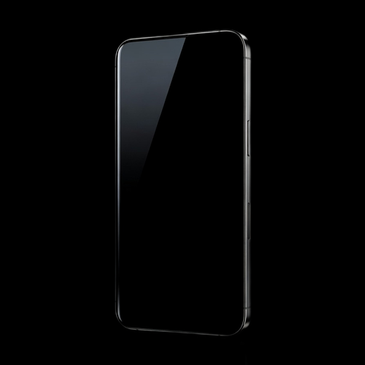 Smartphone moderne 3D gratuit noir realiste