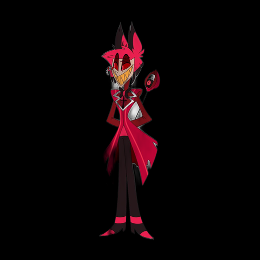 Personnage demon stylise 3D gratuit cartoon rouge