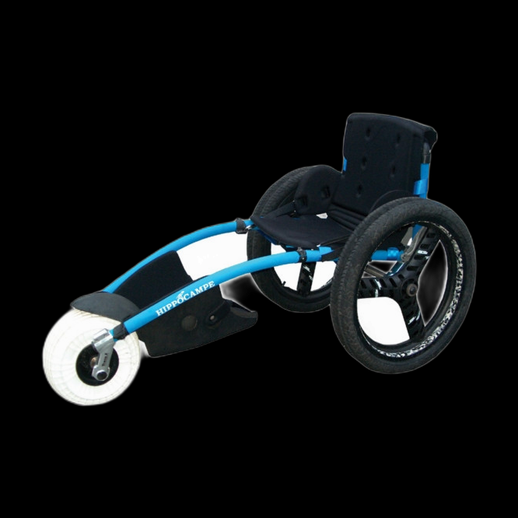 Fauteuil Hippocampe tout terrain bleu