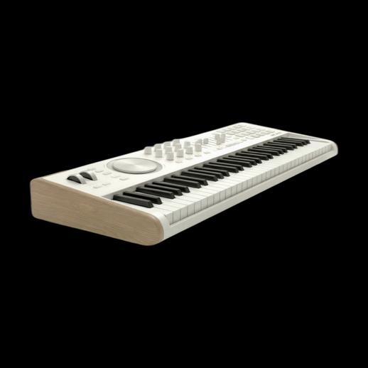 Clavier MIDI 3D gratuit controleur musical moderne