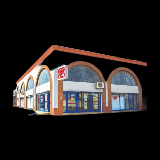Magasin supermarche 3D gratuit style moderne BIM