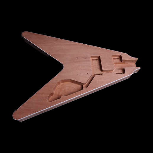 Corps guitare electrique 3D gratuit en bois