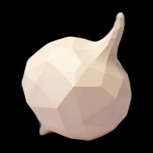 Navet low poly 3D