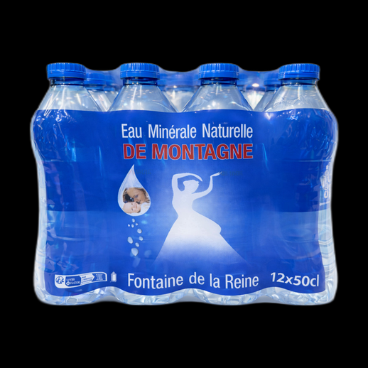 Pack bouteilles eau minerale 3D gratuit - modele 3D gratuit