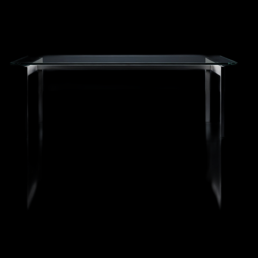 Table moderne en verre modele 3D gratuit