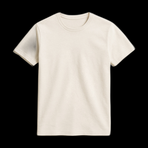 T-shirt basique beige 3D gratuit realiste