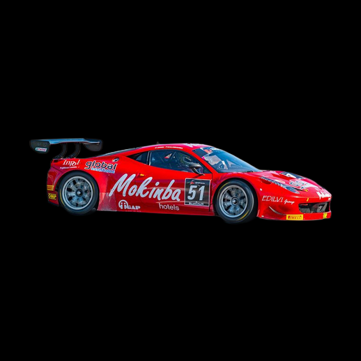 Voiture de course rouge 3D gratuit sport